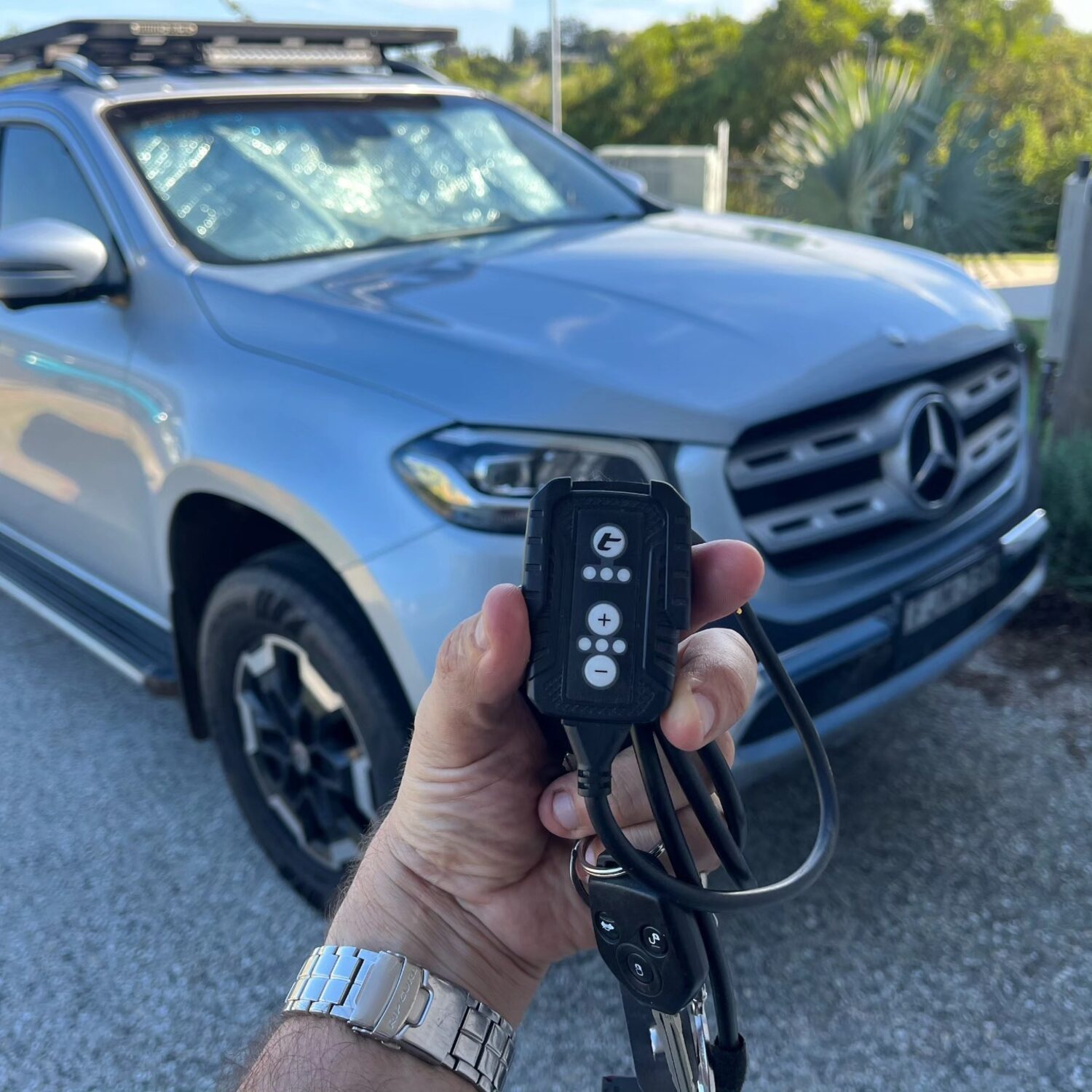 Mercedes key programmed on site